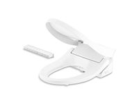 KOHLER 28119-0 C3-325 Bidet Seat with Remote Featuring Spa and 3D wash Modes, Elongated, White