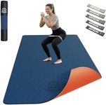 HAPBEAR Large Yoga Mat - 72"x36"x6m
