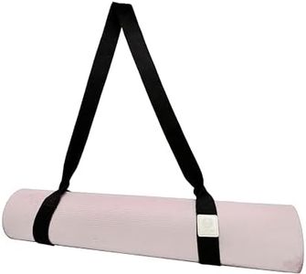 Yoga Mat Bag/Strap - for Most Yoga Mat (Black)