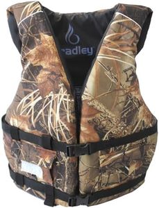 Bradley Adult Basic Fishing Life Vest - US Coast Guard Approved Adult Universal