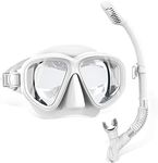 SwimStars Snorkel Set, Anti-Fog Diving Mask, Comfortable Adult Scuba Mask with Tempered Glass, Men's and Women's Snorkeling Gear