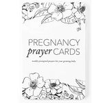 DUNCAN & STONE PAPER CO. Pregnancy Prayer Cards for Parents/Grandparents (20 Cards) - One-of-a-Kind Pregnancy Congratulations Gift - Bible Verse Cards - New Mom Essentials