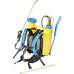 GLORIA Pro 1800 Piston Knapsack Sprayer, Yellow / Blue, 49 x 22 x 64 cm