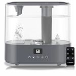 Westinghouse Humidifier and Air Purifier all in one combo with Smart Humidity Sensor Control for Bedrooms with Essential Oil Diffuser and Remote, Black