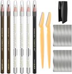 Waterproof Eyebrow Pencils Brow Pencil Set For Marking, Filling And Outlining, Tattoo Makeup And Microblading Supplies Kit-Permanent Eye Brow Liners In