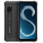 Ulefone Armor 12S Rugged Mobile Phone, Helio G99 Octa-core 8GB+128GB, 6.52'' Android 12 Outdoor Smartphone, 50MP Quad Rear Camera, HiFi Speaker, IP68 Waterproof, GPS NFC Wireless Charge Black