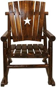 Char-Log Single Rocker with Star