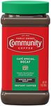 Community Coffee Café Special Decaf Medium Dark Roast Premium Instant 7 Oz Jar (4 Pack), Full Body Rich Flavorful Taste, 100% Select Arabica Coffee Beans