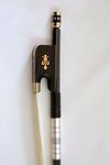 Vio Music #680 Full Size 4/4 Cello Bow Braided Carbon Fiber-best Gift for Cellist