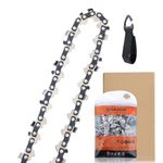 Chainsaw Chain for 12 Inch (30 cm) Bar, 64 Drive Links, 1/4" Pitch .043" Gauge Saw Chains Compatible with Stihl 36700000064 (71 PM3 64)