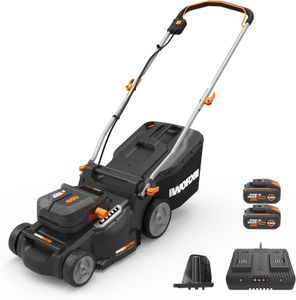 Worx 40V Cordless Lawnmower – 37cm Cutting Width