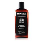 Brickell Men's Redefining Anti-Aging Face Wash For Men, Natural and Organic, Foaming Gel Face Wash Firms & Plumps Skin to Reduce Signs of Aging (Scented, 118 ml)