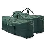 The Twiddlers - 2 Large Heavy Duty Christmas Tree and Decorations Storage Bag with Reinforced Easy to Carry and Transport Handles - 120 x 35 x 50cm, 210D Polyester