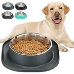 Large Stainless Steel Dog Bowl, 7 C