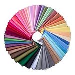 50 Pieces Multi-Colors Fabric Patch
