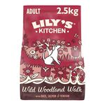 Lily's Kitchen Made with Natural Ingredients Adult Dry Dog Food Duck Salmon & Venison Grain-Free Recipe 2.5kg Bag