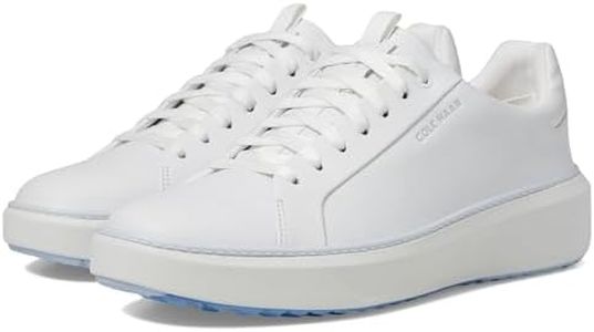 Cole Haan Womens Grandpro Topspin Golf, White/Heather, 5.5-B US