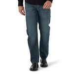 Wrangler Men's Free-to-Stretch Relaxed Fit Jean, Marine, 34W x 29L