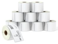 BETCKEY - Compatible DYMO 99019 (2-5/16" x 7-1/2") Large Lever Arch File Labels, Compatible with DYMO Labelwriter 450, 4XL, Rollo & Zebra Desktop Printers [10 Rolls/1500 Labels]