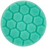 Chemical Guys BUFX_103_HEX4 Hex-Logic Heavy Polishing Pad, Green, 4.5" Pad made for 4" backing plates, 1 Pad Includeded