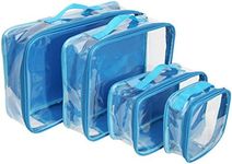 Clear Travel Packing Cubes Set of 4