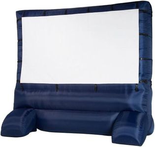 Gemmy 39127-32 - Airblown - Movie Screen - 120"x70" Widescreen Deluxe w/Storage Bag - Blue