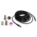 CLUB BOLLYWOOD The Style Sutra Pressure Washer Sewer Cleaning Pipe Jetter Quick Connector Kits Rupper 10m|Nozzles & Nozzle Sets