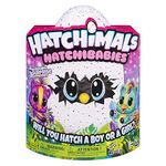 HATCHIMALS HatchiBabies Ponette, Hatching Egg with Interactive Pet Baby (Styles May Vary), for Ages 5 and Up