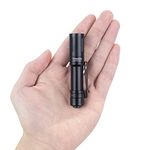 ThruNite Aluminum Edc Flashlight Archer Mini, 405 Lumens Tail Switch Led Flashlight, Usb C Rechargeable Little Pocket Penlight For Camping, Outdoor, And Emergency - Cool White