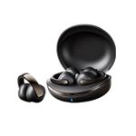 FKMBD Open Ear Clip Wireless Earbuds Bluetooth 5.4 Bluetooth Headphones Open Ear Bone Conduction, Clip-on Sports Call Noise Reduction Sound of Berlin Rose Gold, Black(Black)