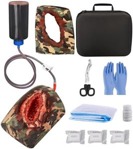MedEduQuest Thigh Laceration Wound Packing Trainer for Bleed Control in Medical Education, First Aid Emergency Practice, and Military Trauma Training
