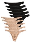 Felina So Smooth Thong 10-Pack