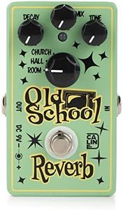 Caline CP-512 Old School Digital Reverb Guitar Effects Pedal (Room, Hall, Church) Aluminum Alloy Casing