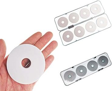 Milepetus 8 bobine di bobina da pesca in schiuma con scatola di plastica per riporre lenze da pesca