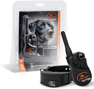 SportDOG Brand YardTrainer 300 Remote Trainer - SportDOG Shock Collar with Remote, Waterproof, Submersible Up to 25 ft, Equipped with DryTek Technology, SportDOG Trainer with Shock, vibrate and Tone