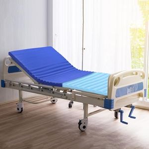 MABOZOO Waterproof Bed Sore Mattress Topper, Wave Shape Hospital Bed Topper Medical Mattress Cushion for Hospital Beds, Foam Care Pad for Ulcer, Bedridden Treatment (78" x 36")