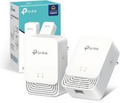 [New] TP-Link PG1200 Powerline G.hn1200 Kit, G.hn Wave2 SISO, 1 × Gigabit Port, Power Saving Mode, Plug & Play, New Generation Powerline More Reliable