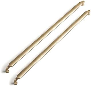 Goo-Ki 6 Pack 12-3/5 Inch (320mm) Hole Center Cabinet Pulls Champagne Bronze Zinc Alloy Kitchen Drawer Pulls Drawer Handles 13.05 Inch Length 2202-UBR-320
