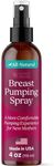 Nurse & Nourish 4oz Breast Pumping Spray - Breast Pump Spray for Friction - Better Seal Breast Pump Spray Breastfeeding - Skin Safe Nipple Spray - Milk Pumping Spray Breastfeeding - Lubricant