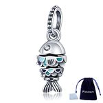 Pandach Charms Beads fits for Pandora Charms Bracelets for Woman-925 Sterling Silver Dangle Pendant Bead with CZ Stones,Girl Jewelry Beads Gifts for Women Bracelet&Necklace