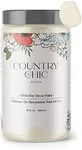 Chalk Style Paint - for Furniture, Home Decor, Crafts - Eco-Friendly - All-in-One - No Wax Needed (Vanilla Frosting [Off White], Quart (32 oz))