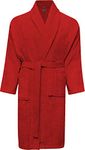 Mens Red Bathrobe