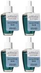 Bath and Body Works 4 Pack Eucalyptus Rain Wallflowers Fragrance Refill. 0.8 fl oz.