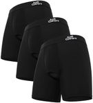 JustWears Active Mens Boxer Briefs,