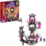 LEGO NINJAGO The Crystal King Temple 71771 Ninja Building Toy Set for Boys, Girls, and Kids Ages 8+ (703 Pieces)