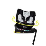 COSATTO Come& Go 2-360° Rotate Car Seat, Birth to 4 Years (0-105cm), Group 0/0+/1 ISOFIX Integrated Base, R129, ERF, Side Impact Protection, 5 Point Plus Anti Escape (Foxed)