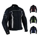 WD Motorsports Vegas II Textile Motorcycle Jacket Waterproof Jacket All Season - Multi - Medium