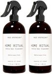 Muse Apothecary Home Ritual Active Odor Eliminator Spray - Furniture Deodorizer Spray & Bathroom Odor Eliminator for Home - Essential Oil Air Freshener - 8oz, Mediterranean Citrus