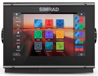 Simrad GO9 XSE - 9-inch Chartplotter with Active Imaging 3-in-1 Transducer, C-MAP Discover Chart Card