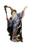 BAKA Master Magician Merlin Statue Perfect for Home | Office | Prayer Room | Gifting & Decoration Idol (Black)